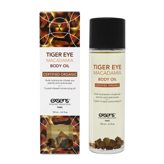 Tiger Eye Macadamia Body Oil